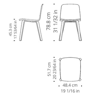 Normann Copenhagen Just oak chair - Buy now on ShopDecor - Discover the best products by NORMANN COPENHAGEN design
