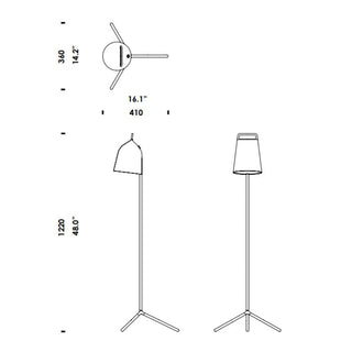 Normann Copenhagen Stage floor lamp LED black - Buy now on ShopDecor - Discover the best products by NORMANN COPENHAGEN design