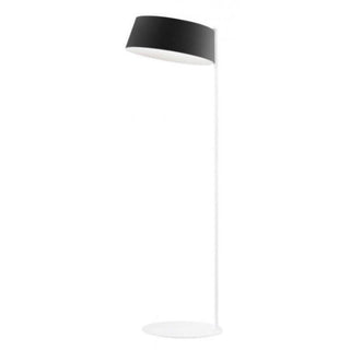 Stilnovo Oxygen floor lamp LED with straight rod Stilnovo Oxygen Black/White - Buy now on ShopDecor - Discover the best products by STILNOVO design