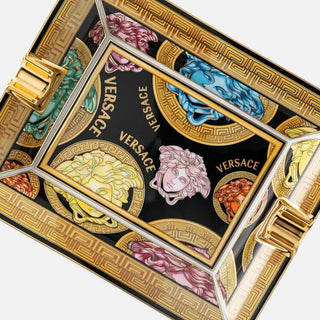 Versace meets Rosenthal Medusa Amplified Multicolour ashtray 16 cm. - Buy now on ShopDecor - Discover the best products by VERSACE HOME design