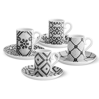 Vista Alegre Calçada Portuguesa set 4 coffee cups & saucers - Buy now on ShopDecor - Discover the best products by VISTA ALEGRE design